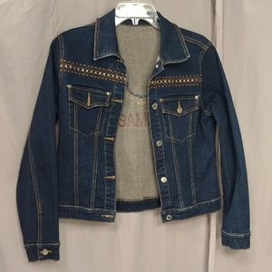 Rare OOAK Lawman Jeans Sample Denim Jacket Sm-Med